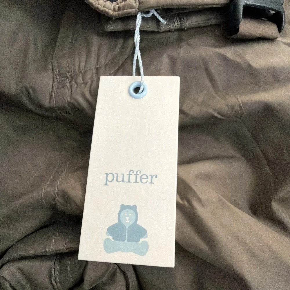 BABY GAP TODDLER SKI PANTS ,BIB‎ BROWNISH GREEN INSULATED SIZE 3 YEARS NWT